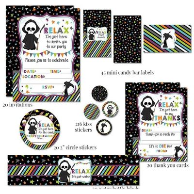 AmandaCreation Grim Reaper Party Bundle 381pc. Image 1