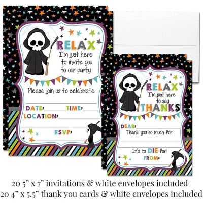 AmandaCreation Grim Reaper Party Bundle 381pc. Image 2