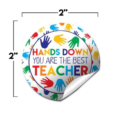 AmandaCreation Handprint Appreciation Envelope Seals 40pc. Image 1