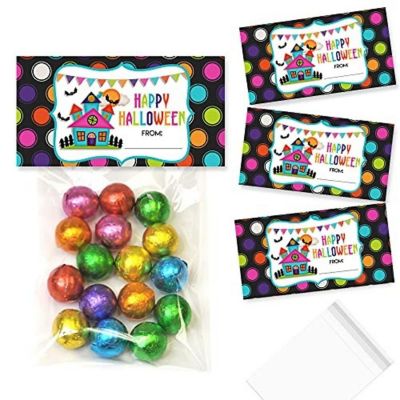 AmandaCreation Haunted House Bag Toppers 40pc. Image 1