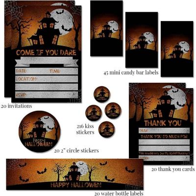 AmandaCreation Haunted House Party Bundle 381pc. Image 1