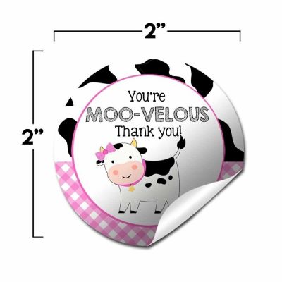AmandaCreation Heard The Moos Envelope Seals 40pc. Image 2