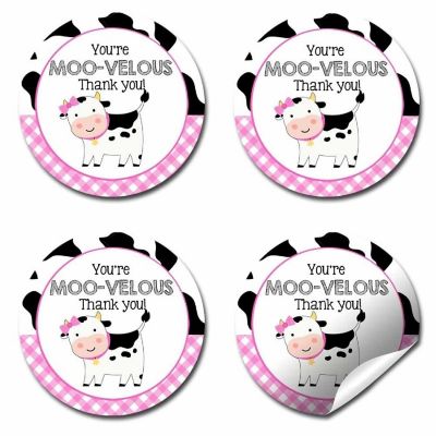 AmandaCreation Heard The Moos Envelope Seals 40pc. Image 3
