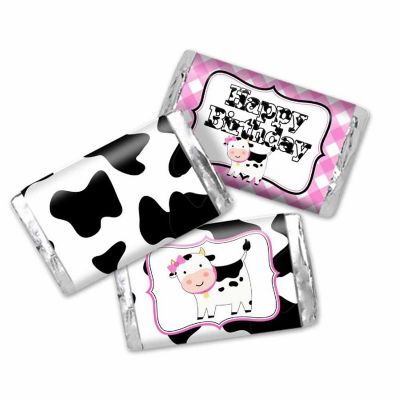AmandaCreation Heard The Moos Mini Candybar Wrappers 45pc. Image 1