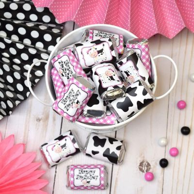 AmandaCreation Heard The Moos Mini Candybar Wrappers 45pc. Image 2