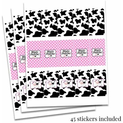 AmandaCreation Heard The Moos Mini Candybar Wrappers 45pc. Image 3