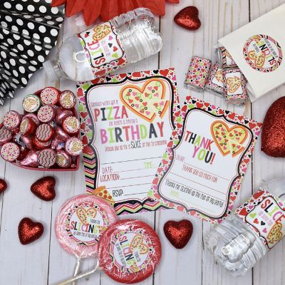 AmandaCreation Heart Shaped Pizza Party Bundle 381pc. Image 3