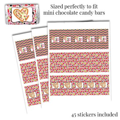 AmandaCreation Heart Shaped Pizza Sticker Bundle 429pc. Image 1