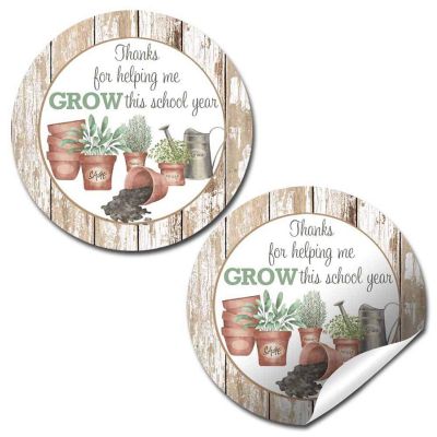 AmandaCreation Helping Me Grow Appreciation Envelope Seals 40pc. Image 1