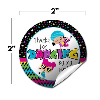 AmandaCreation Hip Hop Dance Envelope Seals 40pc. Image 1