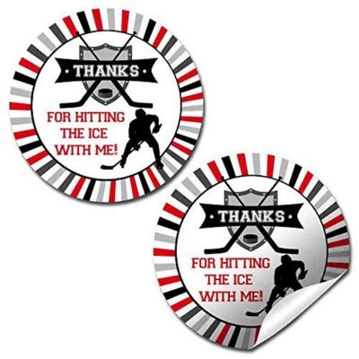 AmandaCreation Hockey Envelope Seals 40pc. Image 1
