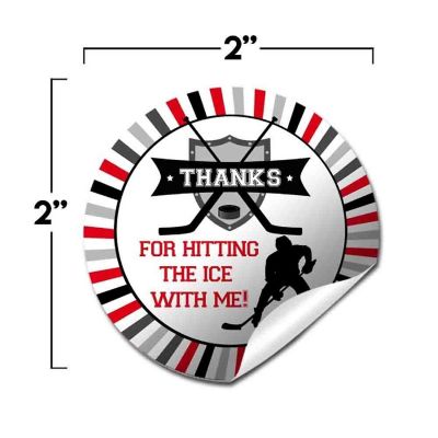 AmandaCreation Hockey Envelope Seals 40pc. Image 1