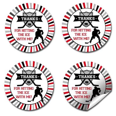 AmandaCreation Hockey Envelope Seals 40pc. Image 3