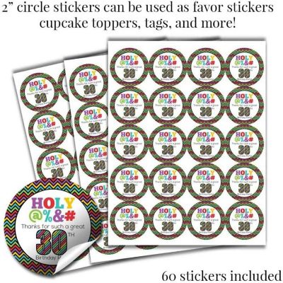 AmandaCreation HOLY @%&amp;# 30th Sticker Bundle 429pc. Image 3
