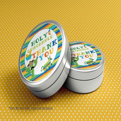 AmandaCreation Holy Guacamole Envelope Seals 40pc. Image 2