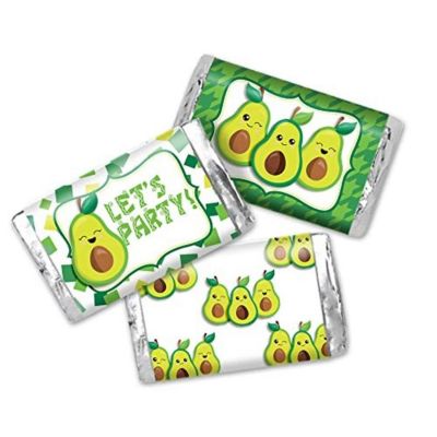 AmandaCreation Holy Guacamole Mini Candybar Wrappers 45pc. Image 1