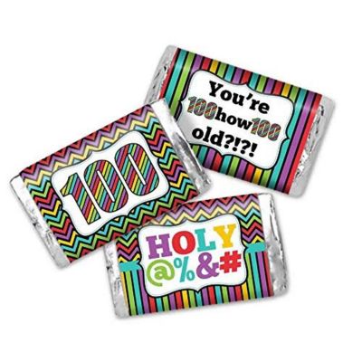 AmandaCreation Holy S@#! 100th Mini Candybar Wrappers 45pc. Image 1