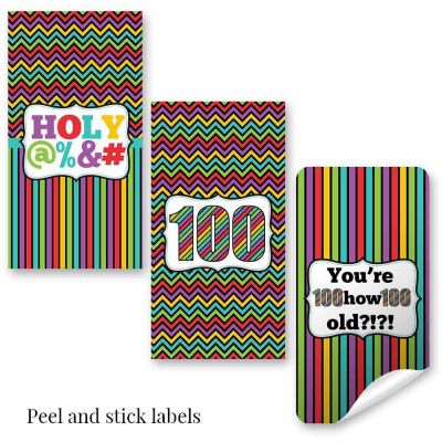 AmandaCreation Holy S@#! 100th Mini Candybar Wrappers 45pc. Image 1