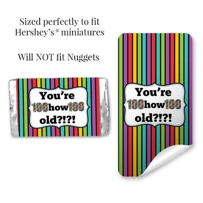 AmandaCreation Holy S@#! 100th Mini Candybar Wrappers 45pc. Image 2
