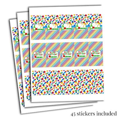AmandaCreation Hungry Caterpillar Mini Candybar Wrappers 45pc. Image 3