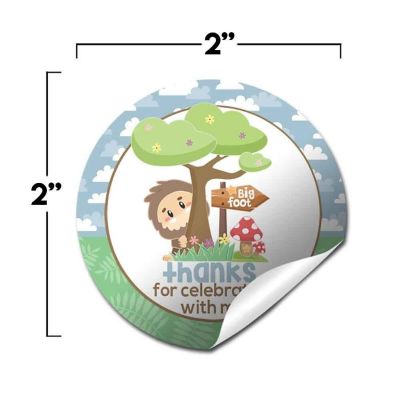 AmandaCreation Hunt for Bigfoot Envelope Seals 40pc. Image 2