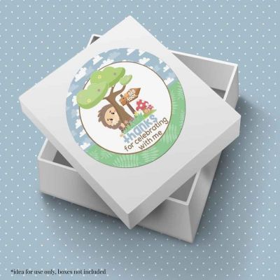 AmandaCreation Hunt for Bigfoot Envelope Seals 40pc. Image 3