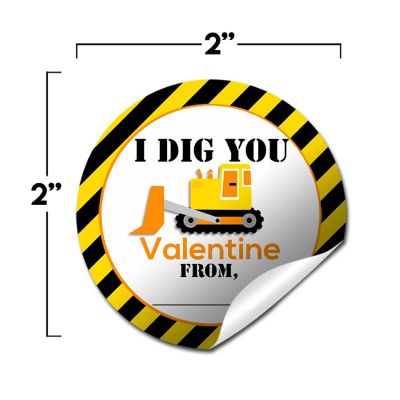 AmandaCreation I Dig You Envelope Seals 40pc. Image 1