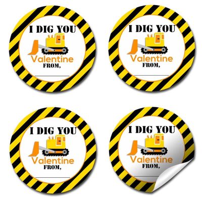 AmandaCreation I Dig You Envelope Seals 40pc. Image 3