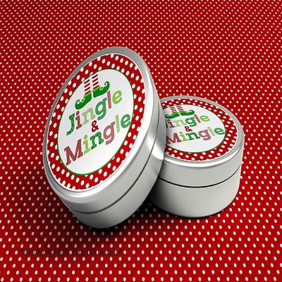 AmandaCreation Jingle and Mingle Envelope Seals 40pc. Image 2