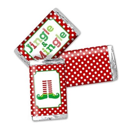 AmandaCreation Jingle and Mingle Mini Candybar Wrappers 45pcs. Image 1