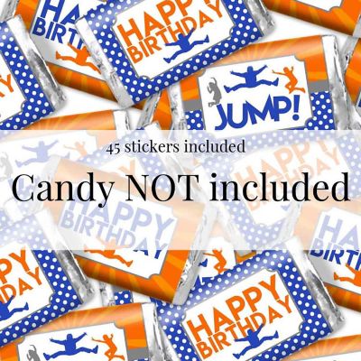 AmandaCreation Jump Zone Mini Candybar Wrappers 45pcs Image 1