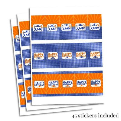 AmandaCreation Jump Zone Mini Candybar Wrappers 45pcs Image 3