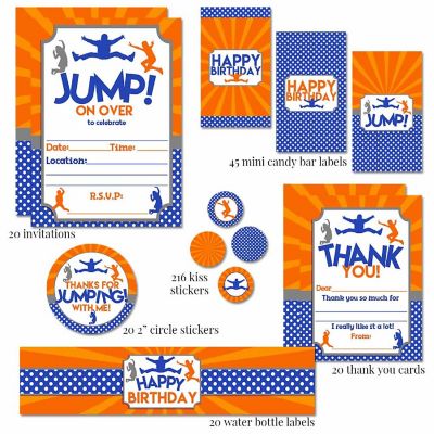 AmandaCreation Jump Zone Party Bundle 381pc. Image 3