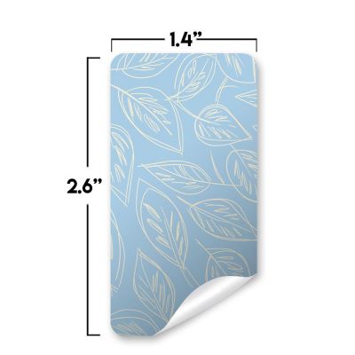 AmandaCreation Jungle Animals Blue Mini Candybar Wrappers 45pc. Image 1