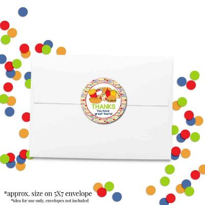 AmandaCreation Junk Food Envelope Seals 40pc. Image 2