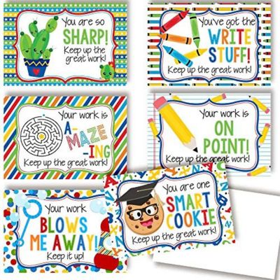 AmandaCreation Keep Up The Good Work Postcards 30pc. Image 1