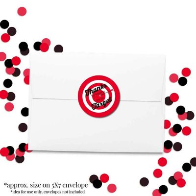AmandaCreation Keeping Me On Target Appreciation Envelope Seals 40pc. Image 3