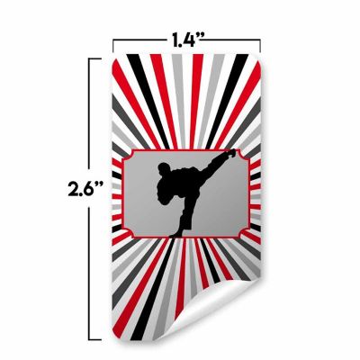 AmandaCreation Kickin Karate Mini Candybar Wrappers 45pc. Image 2