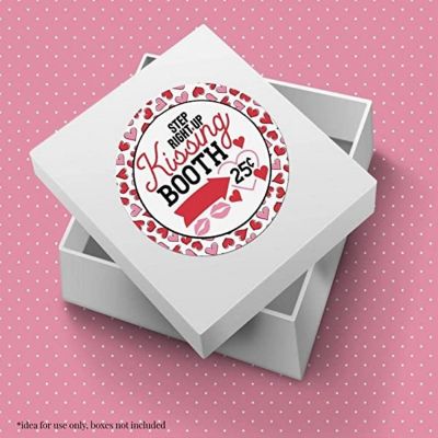 AmandaCreation Kissing Booth Envelope Seals 40pc. Image 2