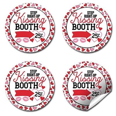 AmandaCreation Kissing Booth Envelope Seals 40pc. Image 3