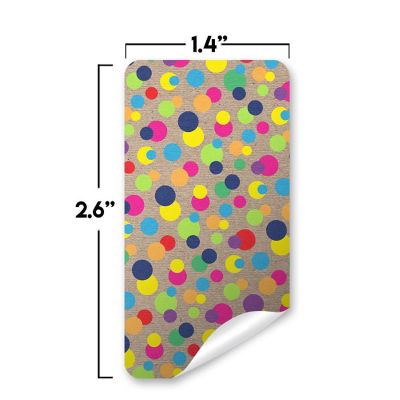 AmandaCreation Kraft Polka Dot Mini Candybar Wrappers 45pc. Image 3