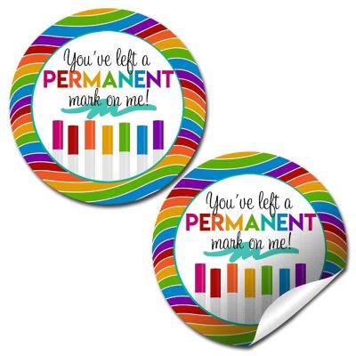 AmandaCreation Left A Permanent Mark Appreciation Envelope Seals 40pc. Image 1