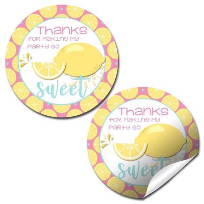 AmandaCreation Lemon Sweetie Envelope Seals 40pc. Image 1