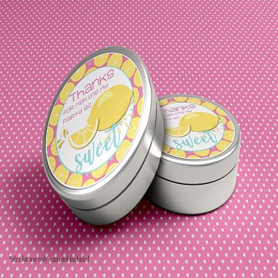 AmandaCreation Lemon Sweetie Envelope Seals 40pc. Image 2