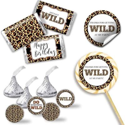 AmandaCreation Leopard Print Sticker Bundle 429pc. Image 1