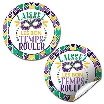 AmandaCreation Let The Good Times Roll Envelope Seals 40pc. Image 1