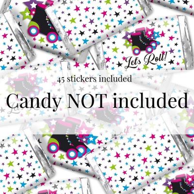 AmandaCreation Let's Roll Mini Candybar Wrappers 45pc. Image 2