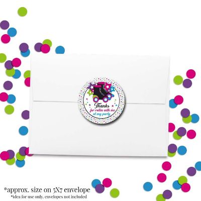 AmandaCreation Let's Roll Star Envelope Seals 40pc. Image 1