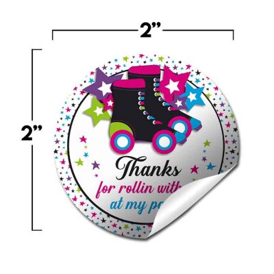 AmandaCreation Let's Roll Star Envelope Seals 40pc. Image 3