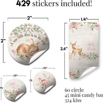 AmandaCreation Little Deer Sticker Bundle 429pc. Image 1